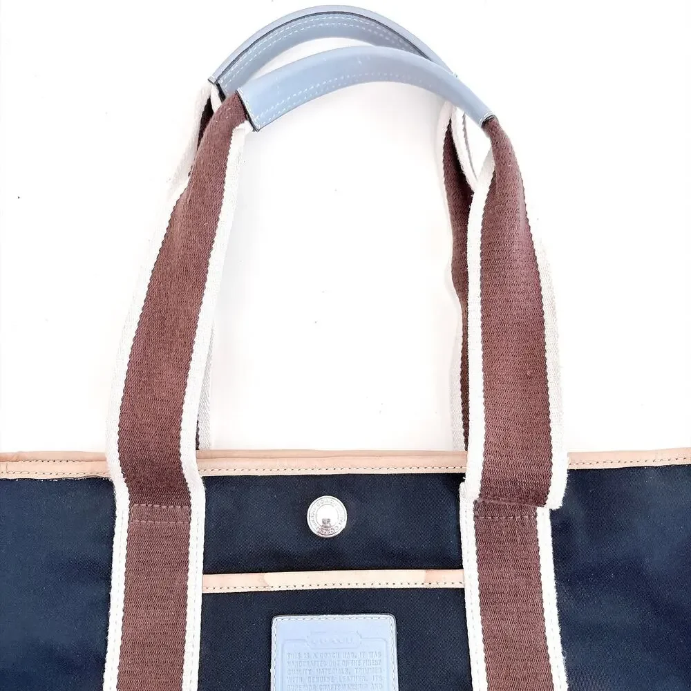 COACH Y2K HAMPTON WEEKENDER LARGE ADJUSTABLE TOTE TRAVEL BAG